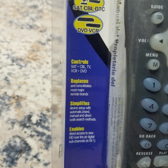 New In Package RCA Universal Remote Control - Picture 6 of 11
